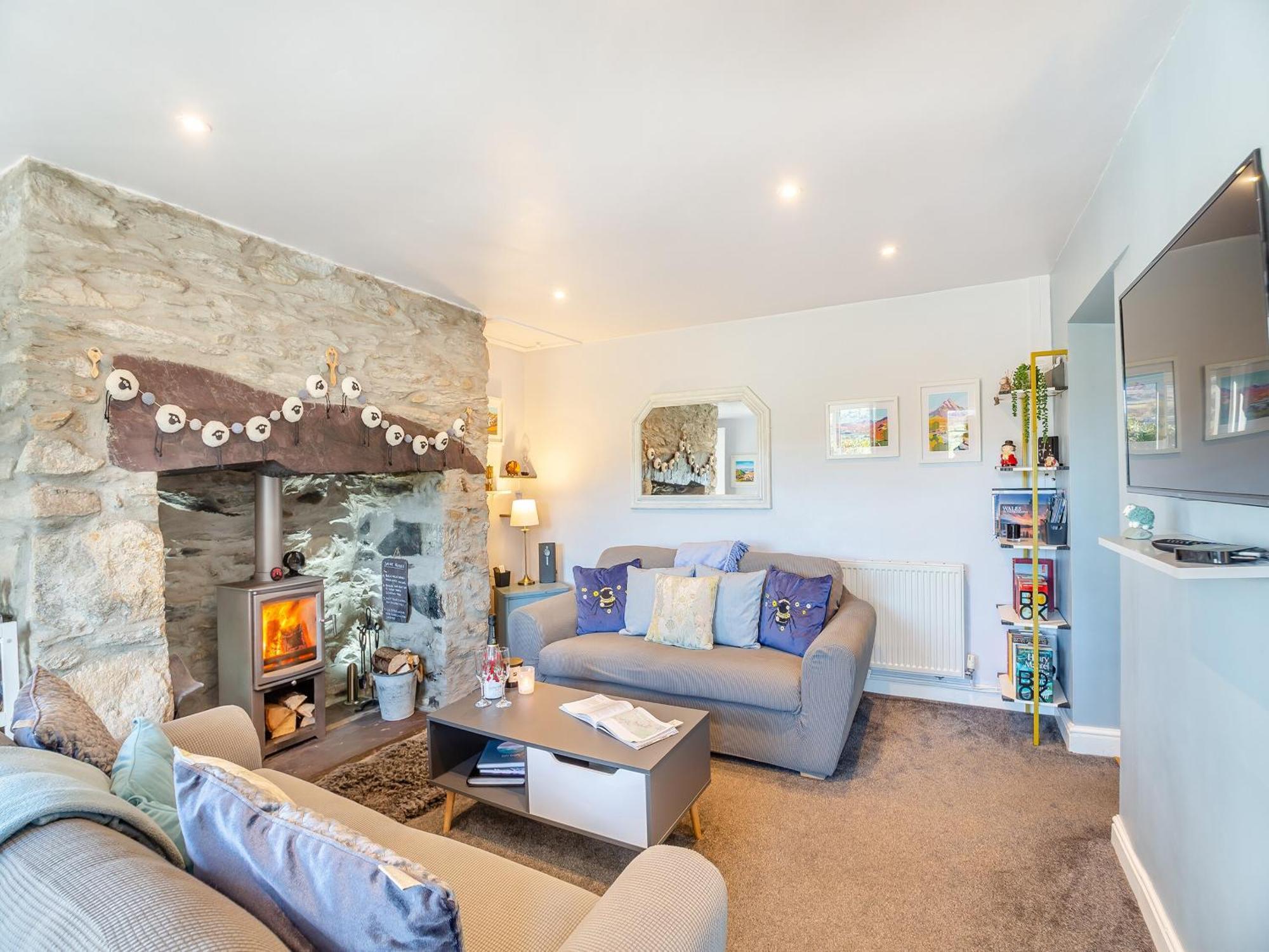 Hyfrydle Cottage Pen-y-groes ภายนอก รูปภาพ